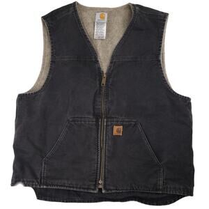 Carhartt V26 Sherpa Lined Canvas Work Vest